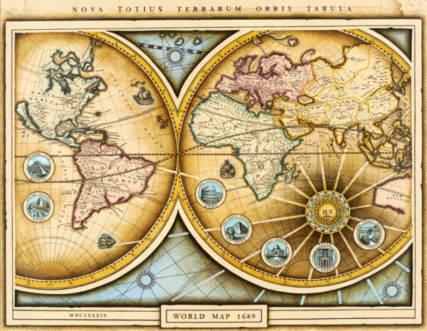 Christopher Alan Smith's map of the world
