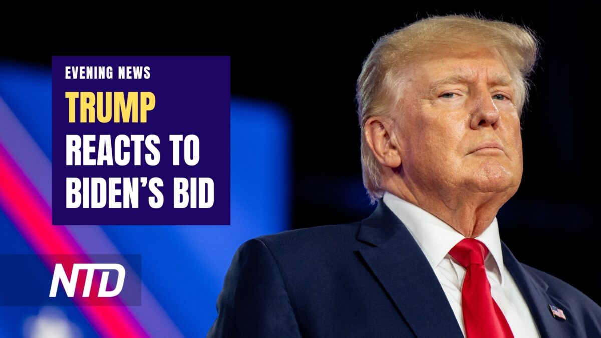 NextImg:NTD Evening News (April 25): Trump, Other GOP Presidential Candidates React to Biden’s 2024 Bid; Harry Belafonte Dies at 96