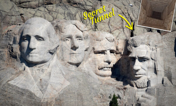 There's a 'Secret' Tunnel and Vault Hidden Behind Lincoln's Head on Rushmore—and Here's What's Inside