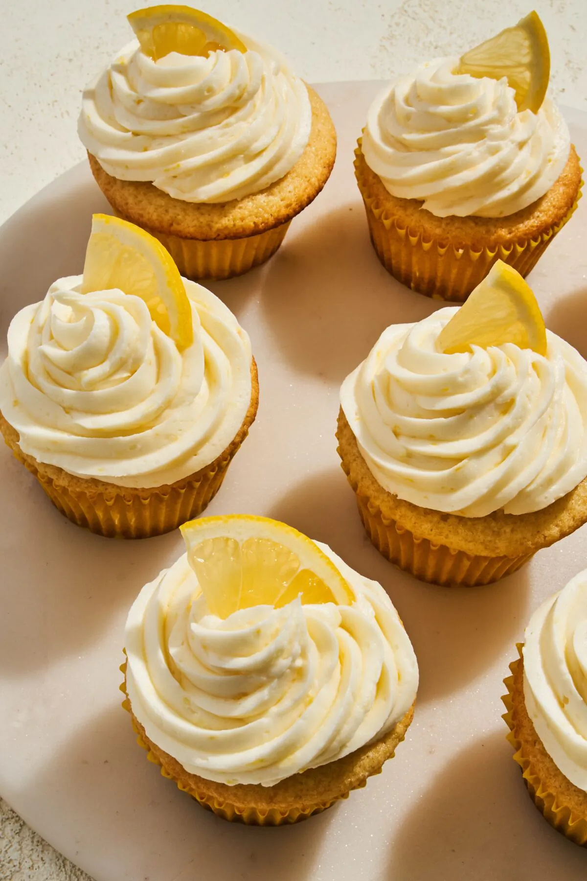 Say hello to spring with these lemony cupcakes. (Laura Rege/TNS)