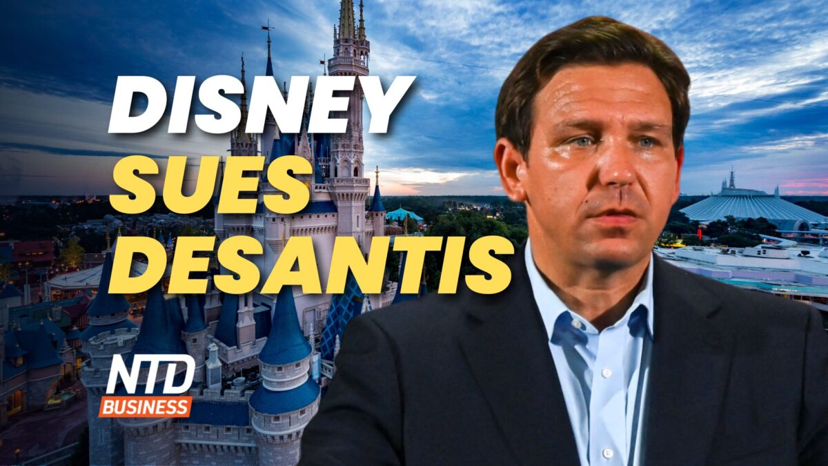 NextImg:NTD Business (April 26): Disney Sues DeSantis After Privileges Revoked; House Republicans Vote on Debt Ceiling Bill