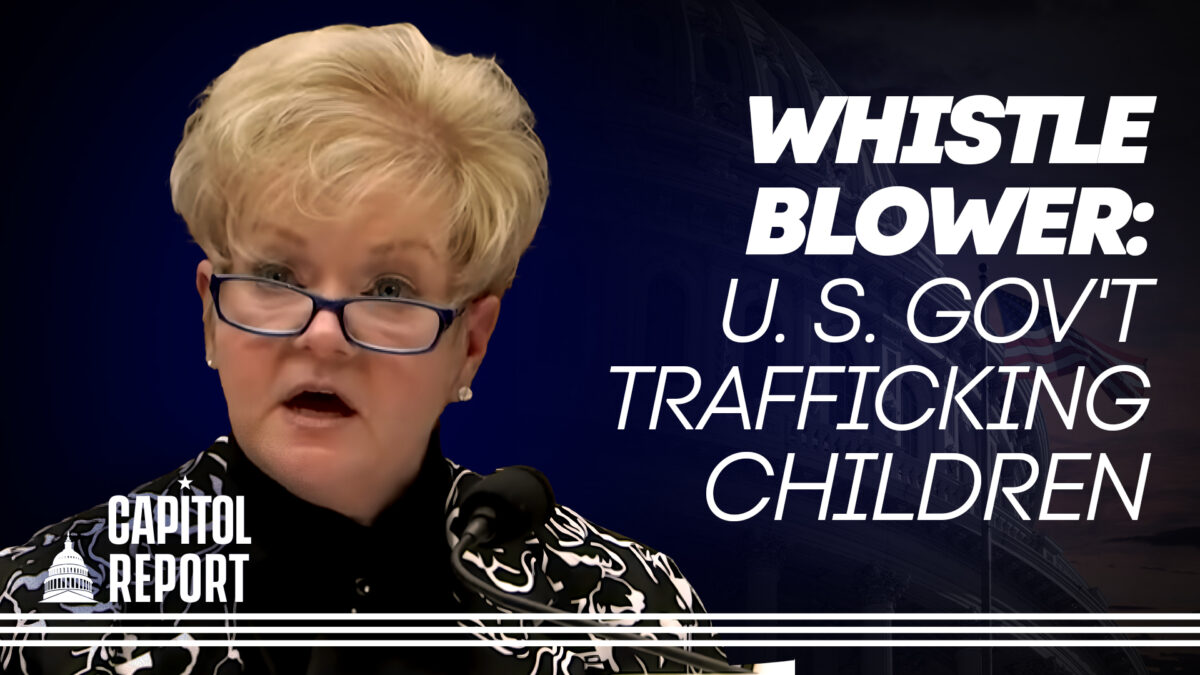 NextImg:HHS Whistleblower Says Government Implicit in Child Trafficking