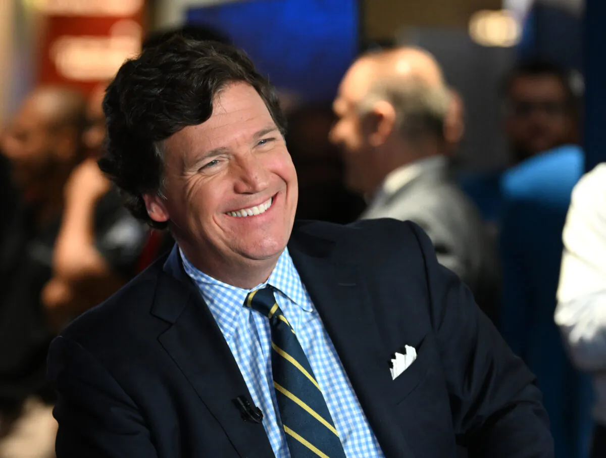 Tucker Carlson during the 2022 FOX Nation Patriot Awards at Hard Rock Live at Seminole Hard Rock Hotel & Casino Hollywood in Hollywood, Fla., on Nov. 17, 2022. (Jason Koerner/Getty Images)