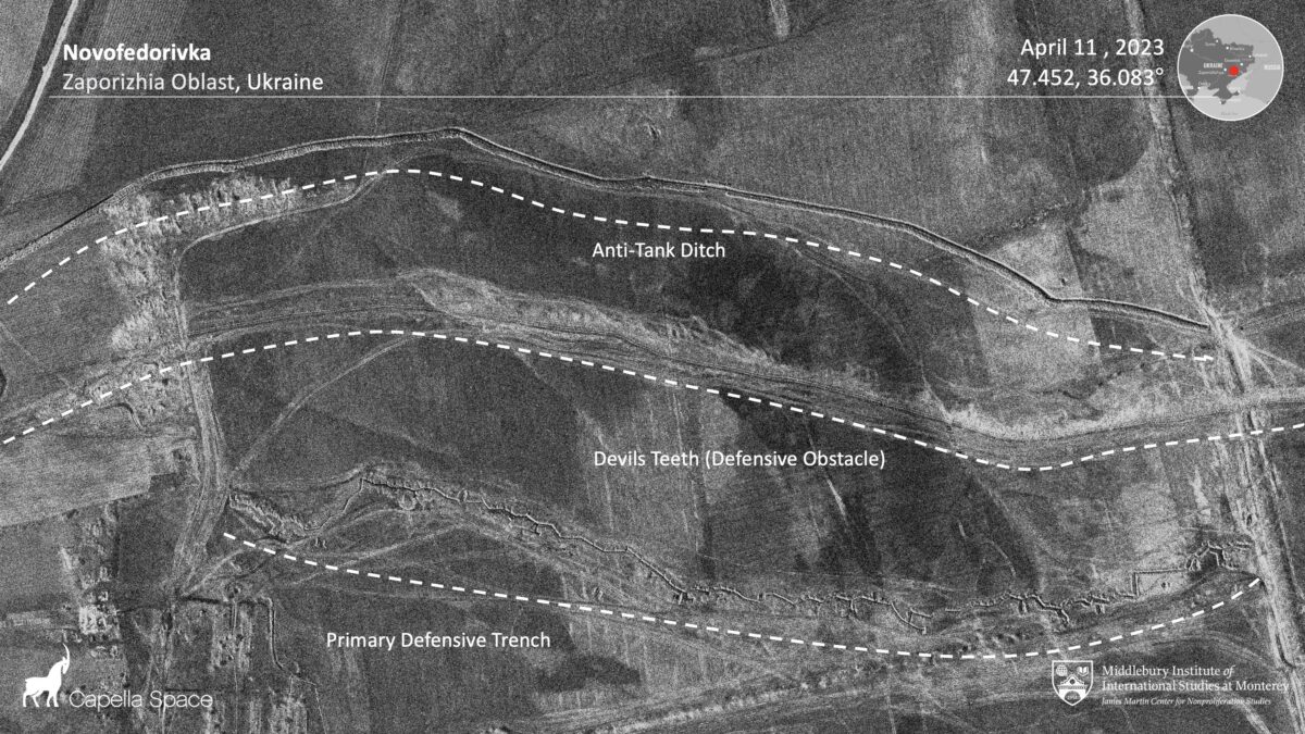 Satellite Image Shows Novofedorivka
