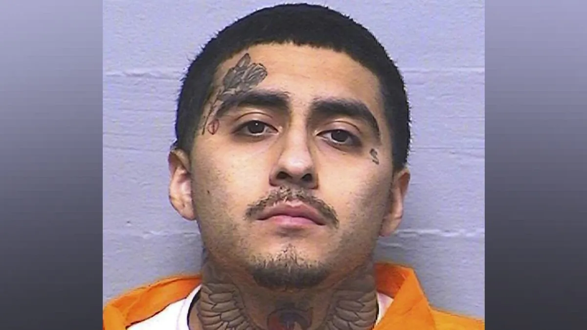 Inmate Jaime Brugada Valdez also know as MoneySign Suede on March 30, 2023. (The California Department of Corrections and Rehabilitation via AP)