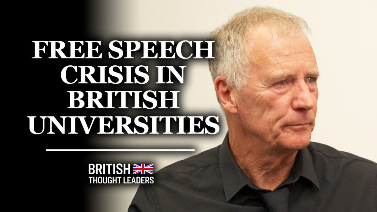 NextImg:Dennis Hayes: 'Academics in Favour of Free Speech get Viciously Attacked, and Vilified on Social Media' | British Thought Leaders