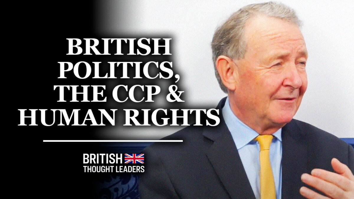 NextImg:Lord Alton: 'The Greatest Threat Facing the Democratic World is the People's Republic of China' | British Thought Leaders