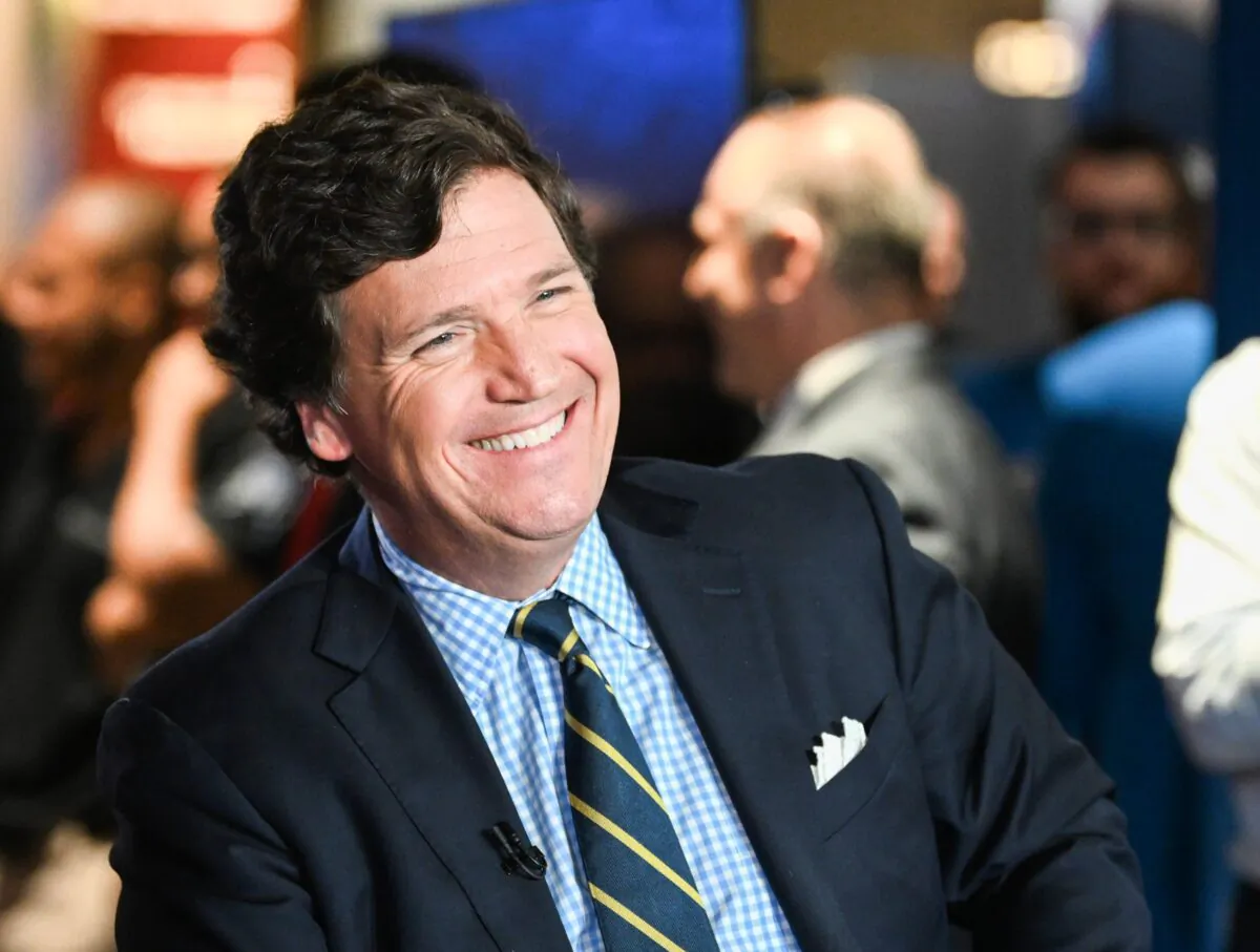 Tucker Carlson during 2022 FOX Nation Patriot Awards at Hard Rock Live at Seminole Hard Rock Hotel & Casino Hollywood in Hollywood, Fla., on Nov. 17, 2022. (Jason Koerner/Getty Images)