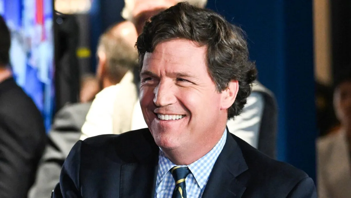 Tucker Carlson during 2022 FOX Nation Patriot Awards at Hard Rock Live at Seminole Hard Rock Hotel & Casino Hollywood in Hollywood, Fla., on Nov. 17, 2022. (Jason Koerner/Getty Images)