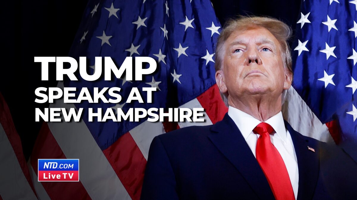NextImg:Trump Delivers Remarks in New Hampshire, the First State for GOP Primary