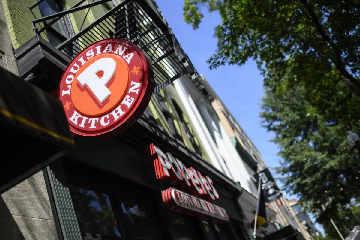 A Popeyes fast food restaurant in Washington D.C., on Aug. 30, 2019.
(Eric Baradat / AFP)
