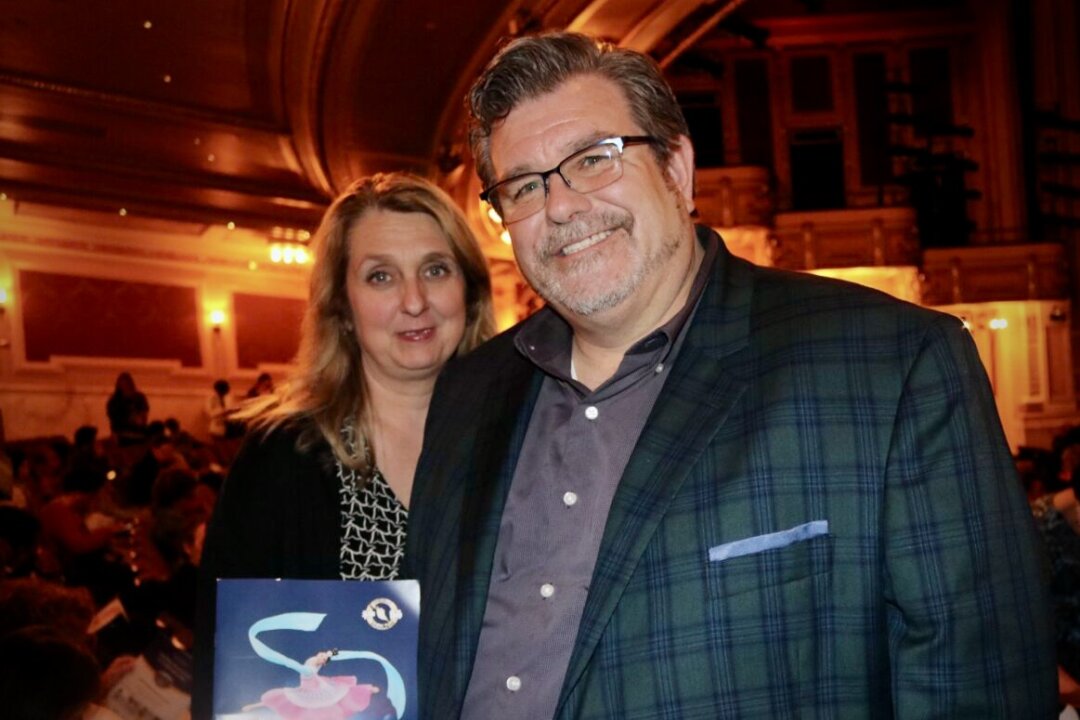 Sen. Mike McKay (R) attended Shen Yun's evening performance at The Hippodrome Theatre on April 28, 2023. (Jenny Jing/The Epoch Times)
