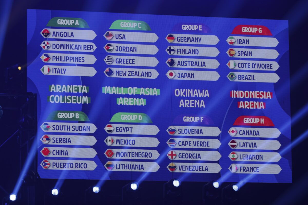 NextImg:USA Will Open Basketball World Cup Against New Zealand