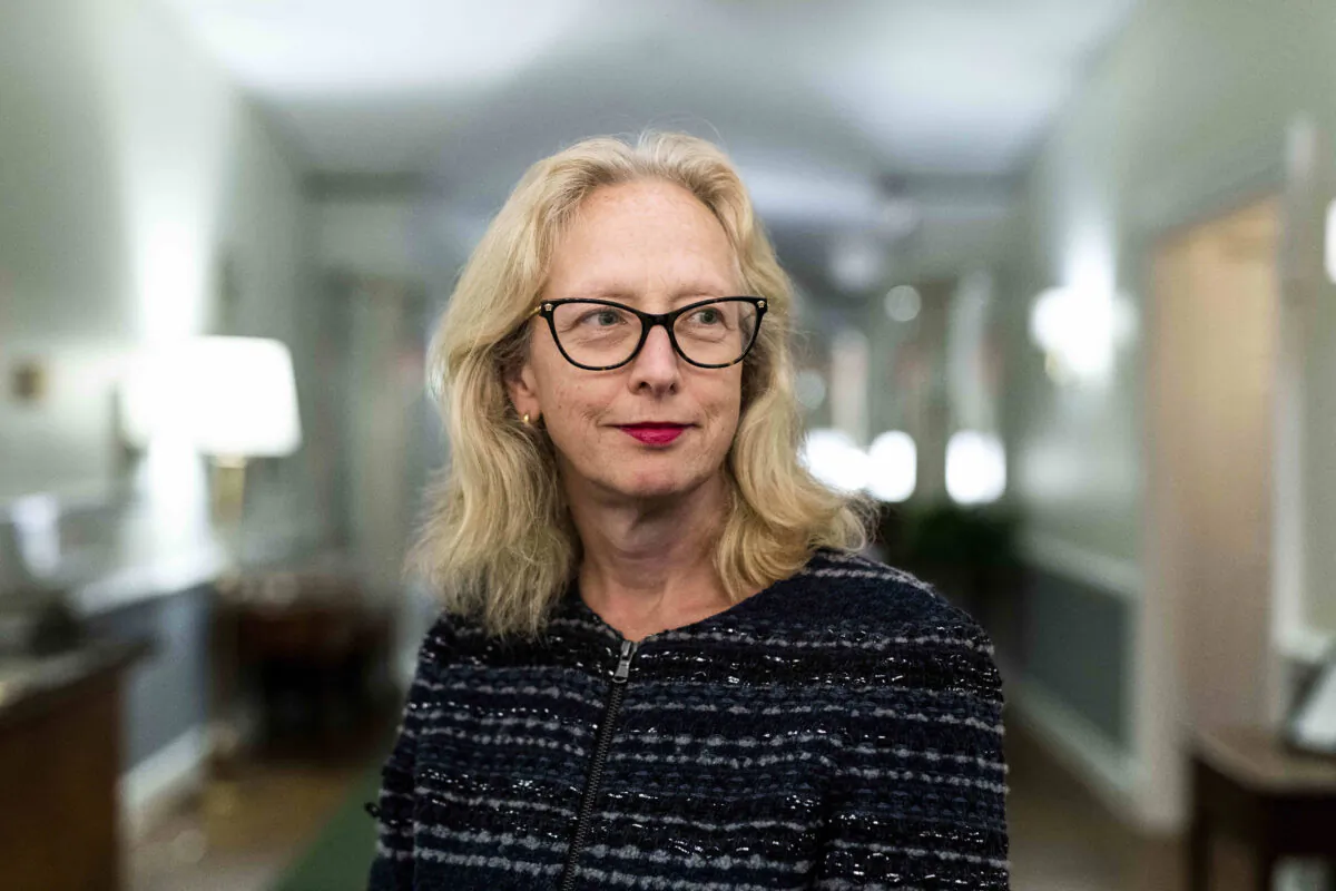 Jennifer May, Canada's new Ambassador to China, is shown in Ottawa on Sept. 28, 2022. (The Canadian Press/Justin Tang)