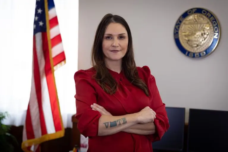 Oregon Secretary of State Shemia Fagan is under fire for moonlighting as a cannabis consultant for a company run by Democratic donors while her office was auditing the industry.
(Oregon Secretary of State’s office)