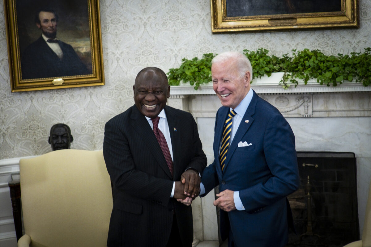 NextImg:IN-DEPTH: South African Officials Court Biden Admin as Tensions Rise Over Pretoria's Ties to China and Russia