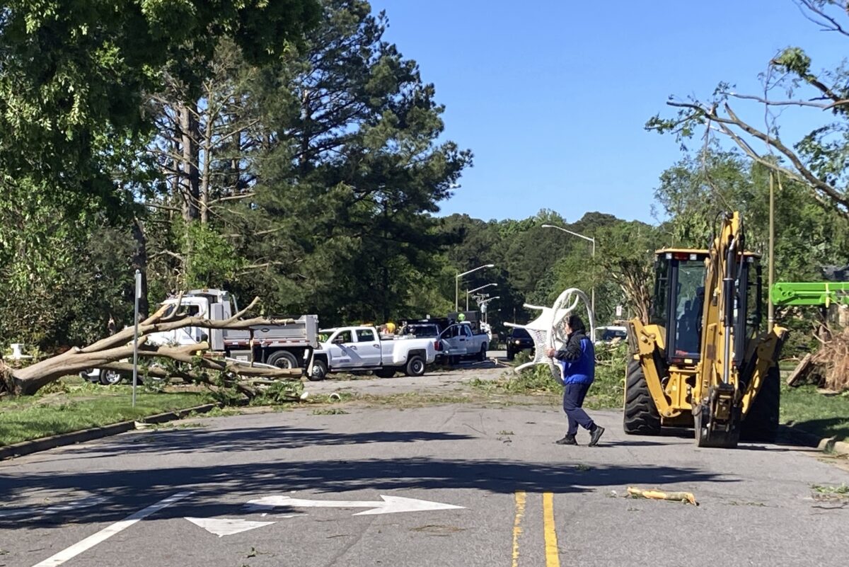 NextImg:Tornadoes in Virginia and Florida, Flooding in Other States