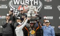 Truex Wins NASCAR Race at Dover for 3rd Time on a Monday