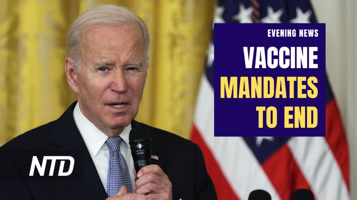 NextImg:NTD Evening News (May 1): COVID-19 Vaccine Mandates to End; Casualties Reported in Illinois Dust Storm Highway Pile Up