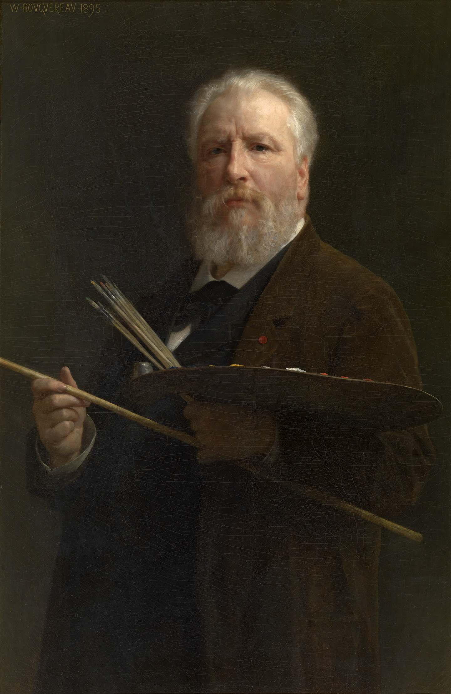Self Portrait of William Adolphe Bouguereau