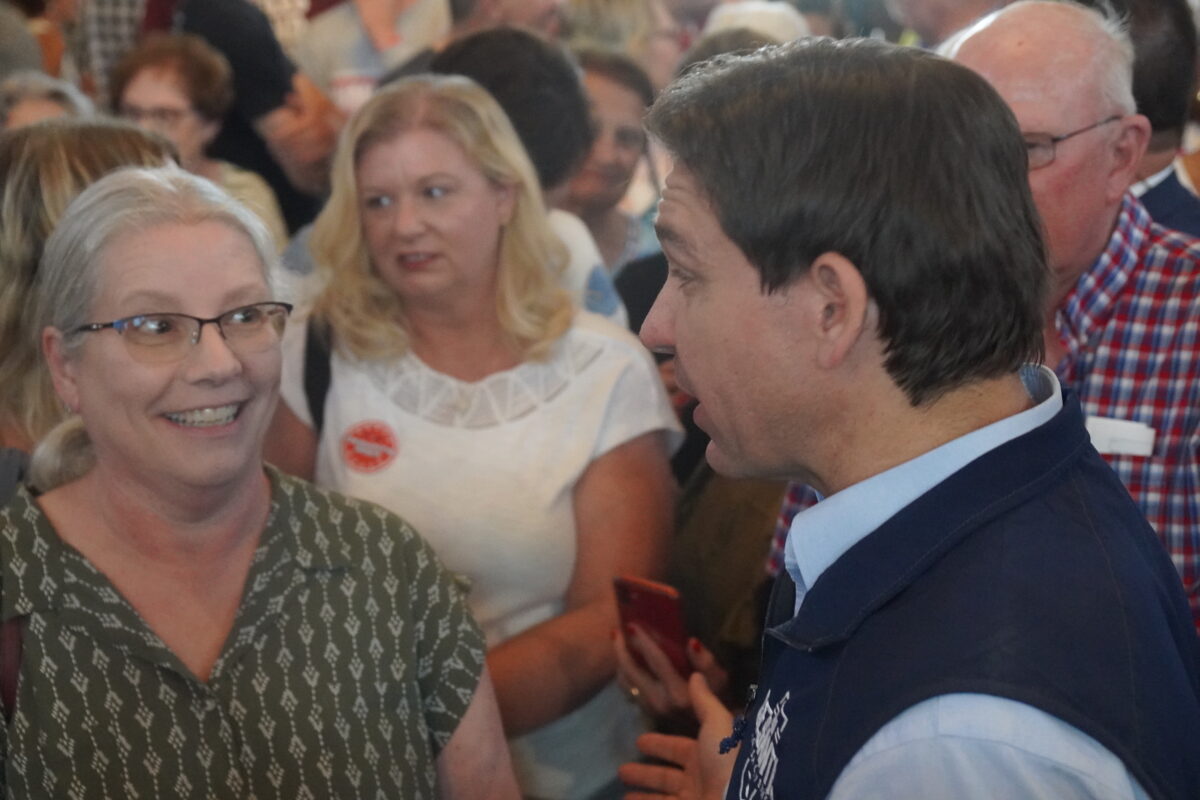DeSantis Tells Iowa Republicans He Can Lead GOP Past Biden, America Onto 'Big Things'