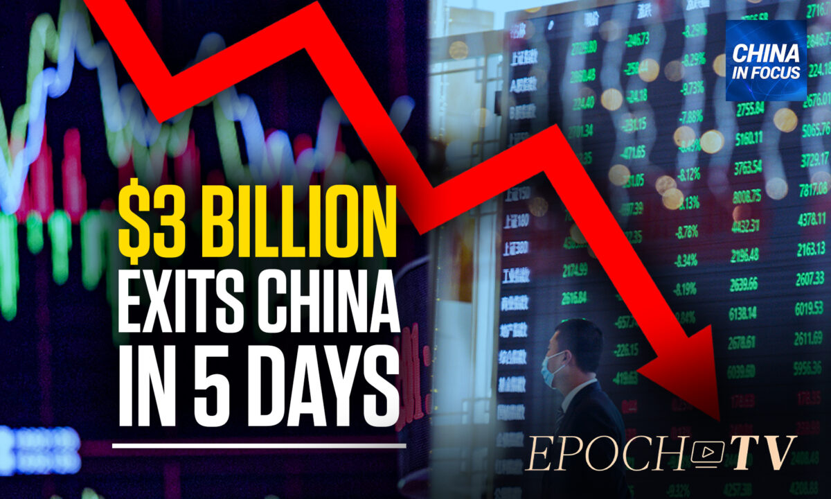 NextImg:Global Investors Pull $3.17 Billion Out of China in 5 Days