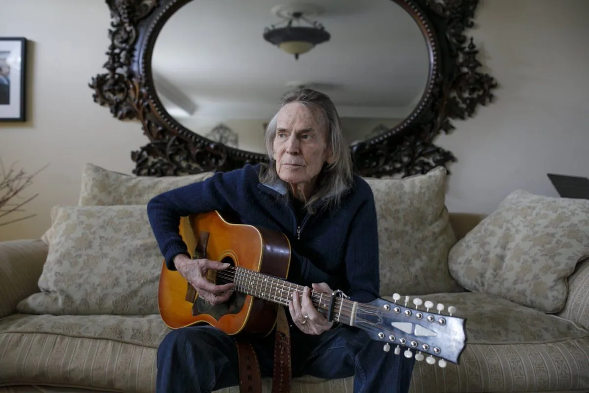 Canadian musician Gordon Lightfoot poses for a photo in his Toronto home on April 25, 2019. (The Canadian Press/Cole Burston)
