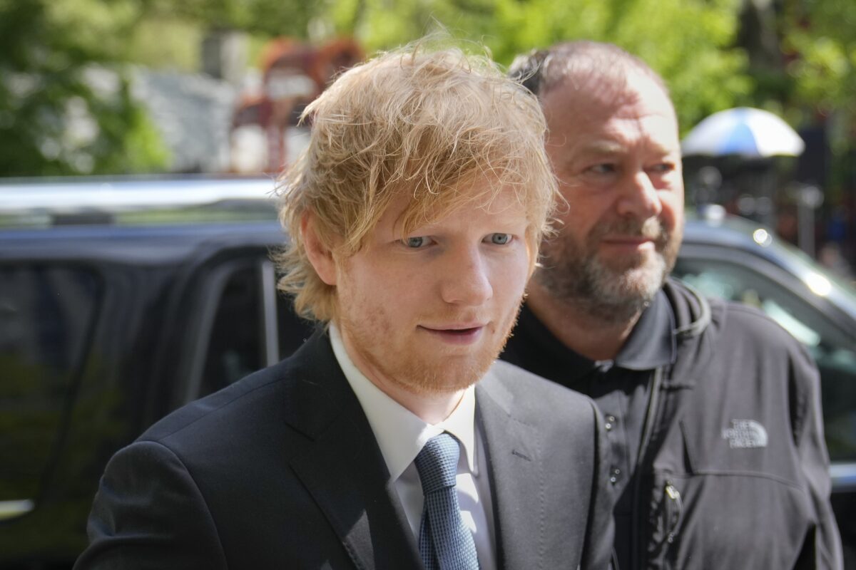 NextImg:Jury Finds Ed Sheeran Didn't Copy Marvin Gaye Classic