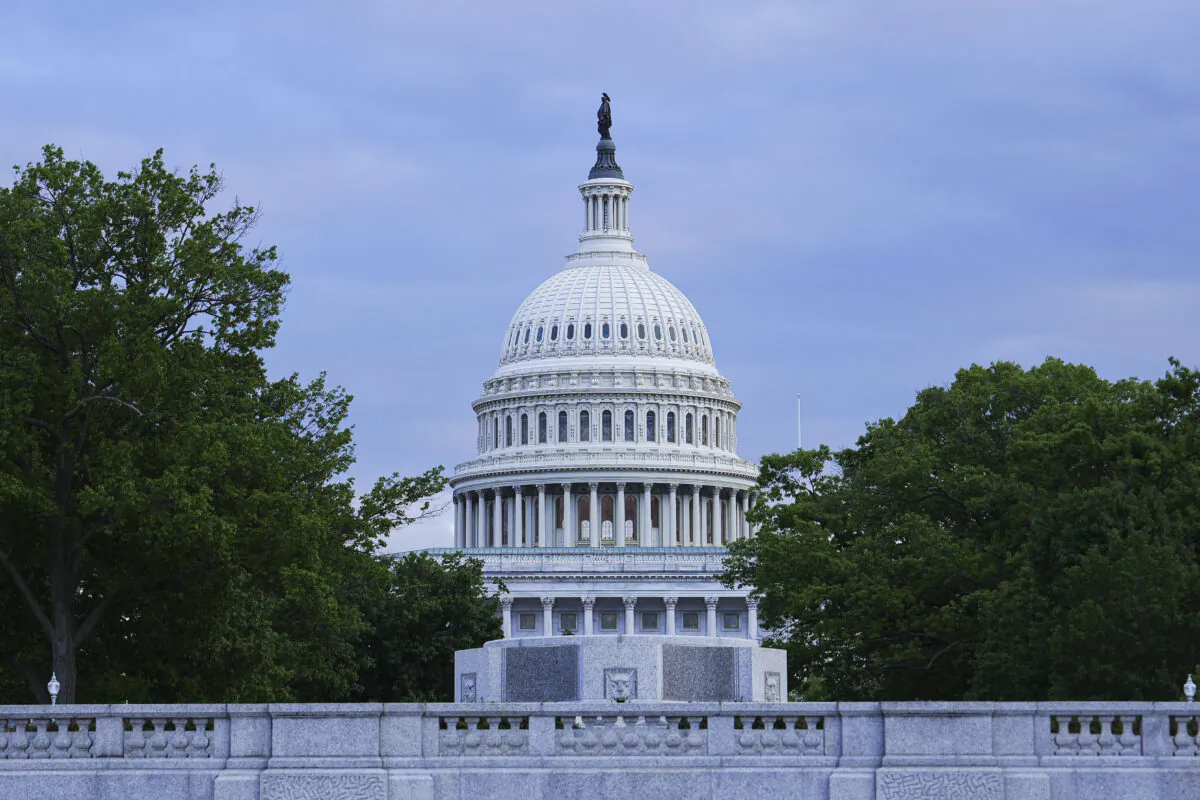 U.S. Capitol building in Washington on May 1, 2023. (Madalina Vasiliu/The Epoch Times)