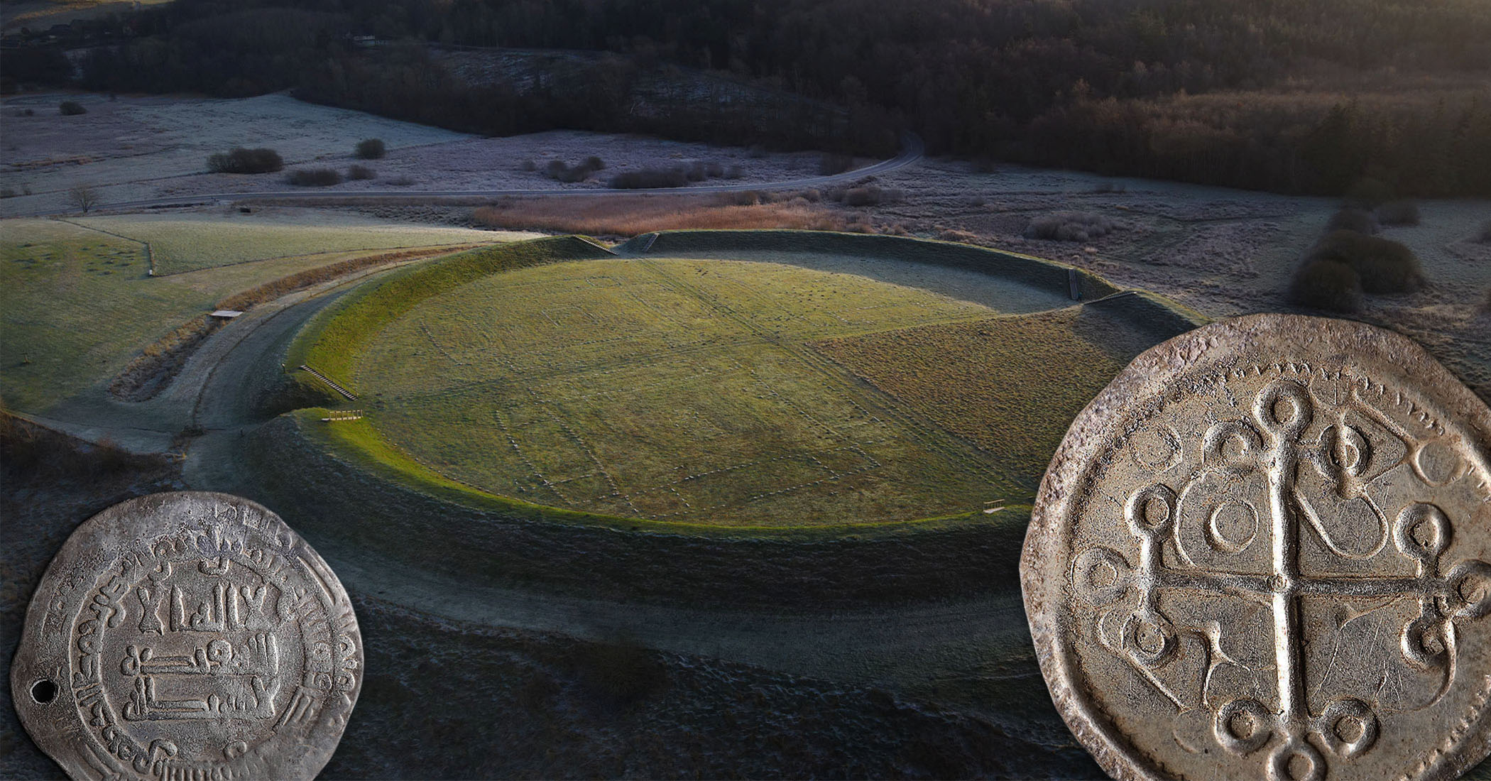 NextImg:Researchers recover 1,000-year-old Viking silver coins with Christian symbols from King Harald Bluetooth era