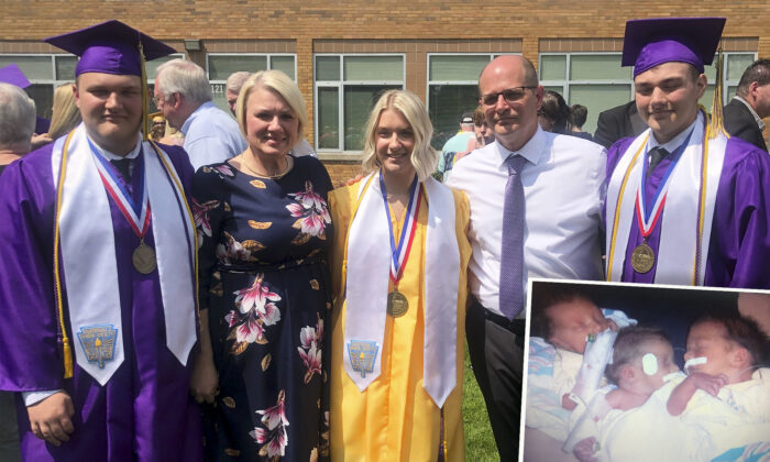 ‘Our Biggest Blessing, Our Greatest Reward’: Premature Triplets Graduate as Co-Valedictorians and Salutatorian