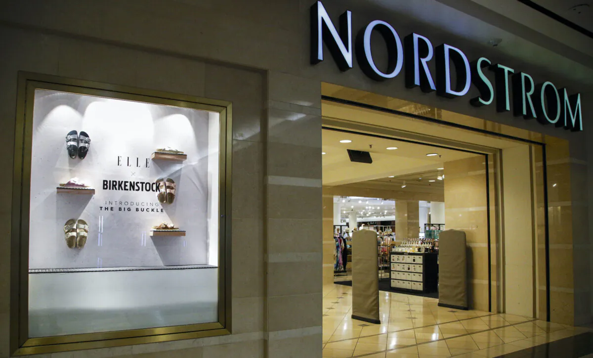 Birkenstock products are on display at Nordstrom in San Francisco on March 15, 2018. (Kimberly White/Getty Images for ELLE)