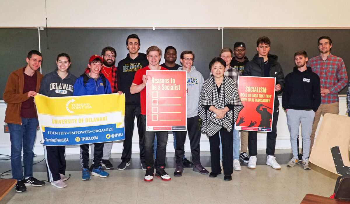 NextImg:Survivor of Mao's China Warns UD Students About 'American Cultural Revolution'