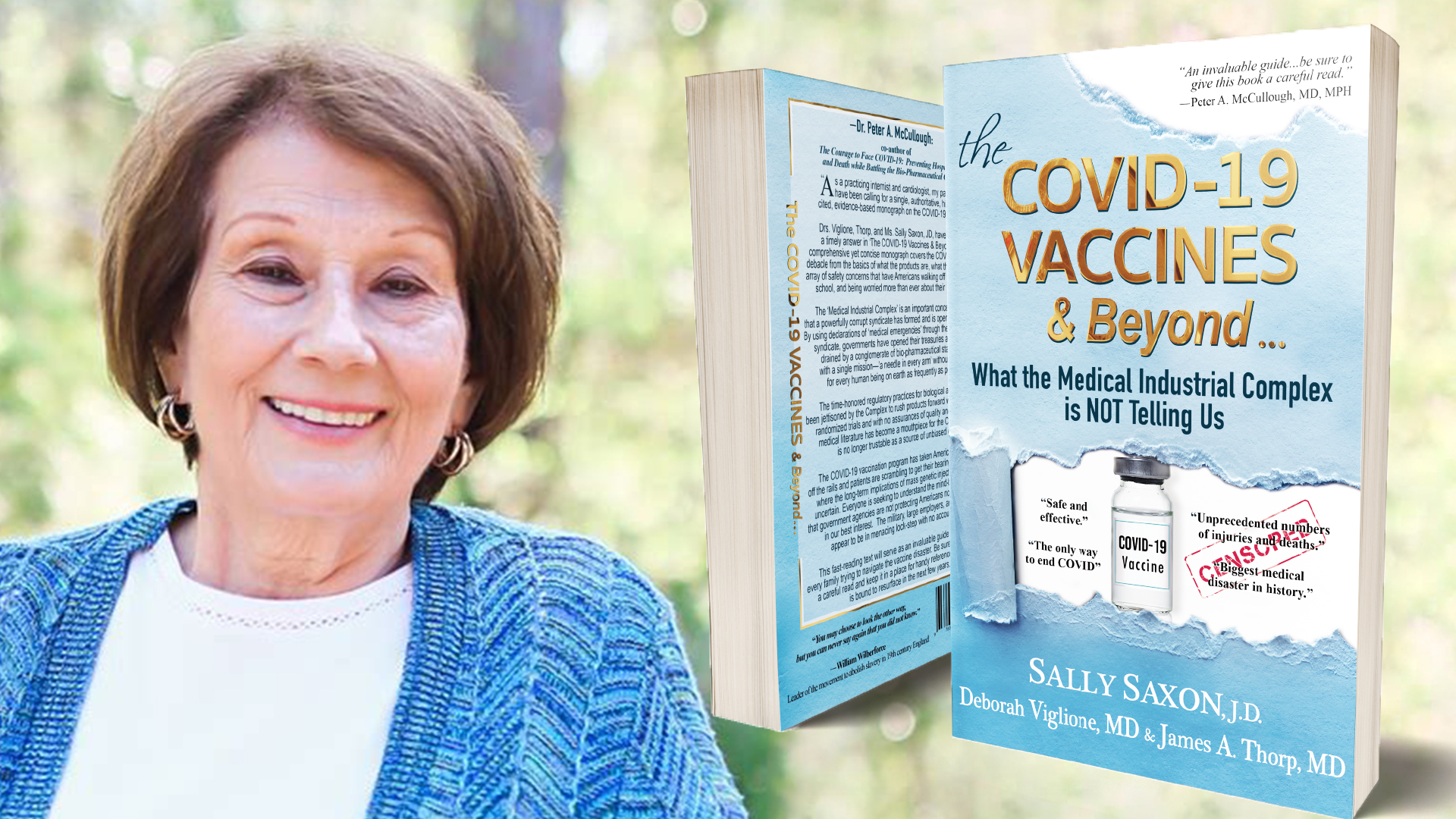 Sally Saxon: Author of 'Covid-19 VACCINES & Beyond' Talks About Freedom, the Search for Truth, and Why Humans Should Not Play God - Vimarsana News
