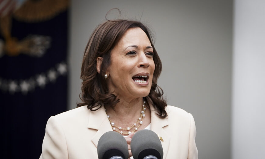 Kamala Harris criticizes Florida history curriculum, GOP urges her to prioritize border issues.