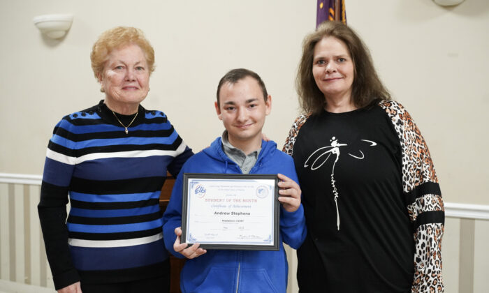 Middletown Elks Lodge Honors Andrew Stephens At Youth Appreciation 