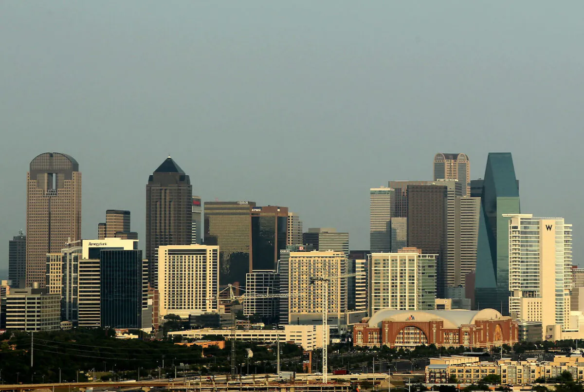 A general view of the skyline of downtown Dallas, Texas on June 7, 2011. (Mike Ehrmann/Getty Images)