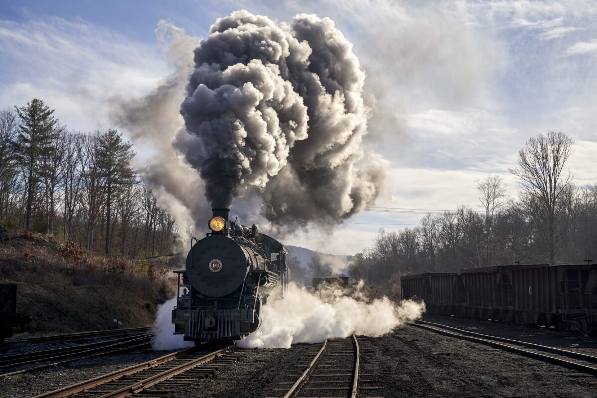 A Pennsylvania Steam Locomotive from the Industrial Revolution Era Gets a New Lease on Life