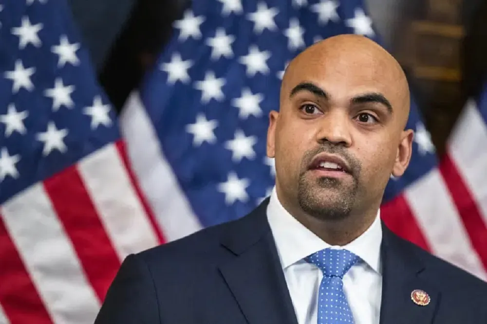 Rep. Colin Allred (D-Texas) speaks during a news conference on Capitol Hill on June 24, 2020. (Manuel Balce Ceneta/AP Photo)