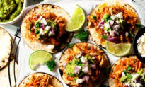 Chicken Tinga Tacos (Meal Prep, Freezer Friendly)