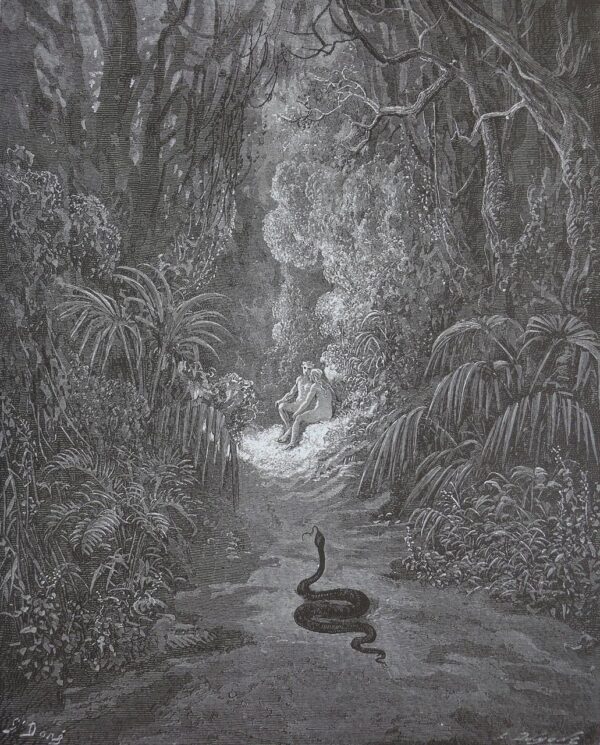 Milton's Paradise Lost, Dore's etching, 39