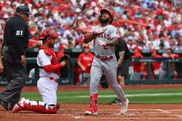 Jose Quijada, Shohei Ohtani and Matt Thaiss of the Los Angeles Angels  News Photo - Getty Images