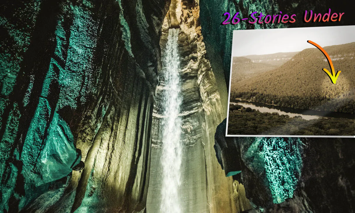 (Courtesy of Ruby Falls); Inset: (Karen Culp/Shutterstock)