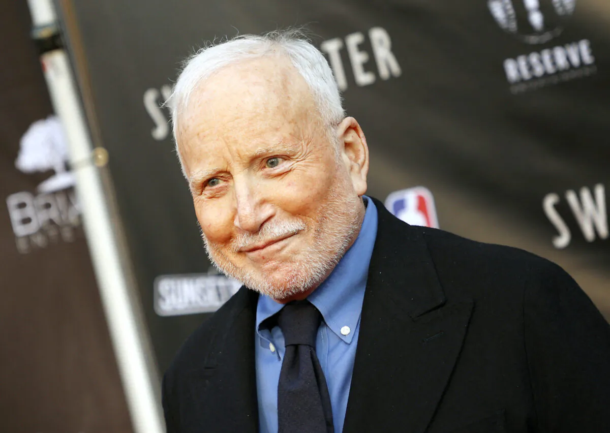 Actor Richard Dreyfuss arrives for the Los Angeles Premiere of "Sweetwater," in the Steven J. Ross Theater at the Warner Bros. Studio Lot, in Burbank, California, on April 11, 2023. (Michael Tran//AFP via Getty Images)