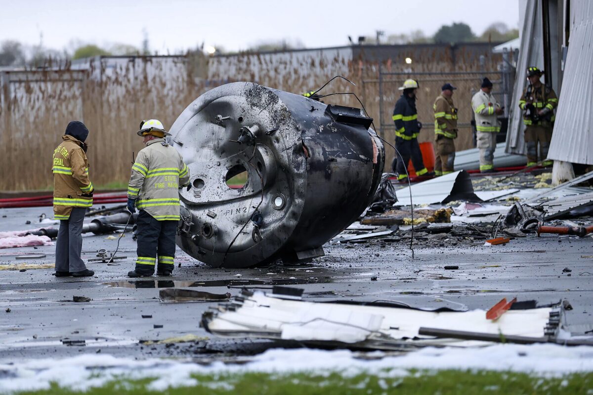 NextImg:Massachusetts Blast Site Where 1 Died Moves to Cleanup Phase