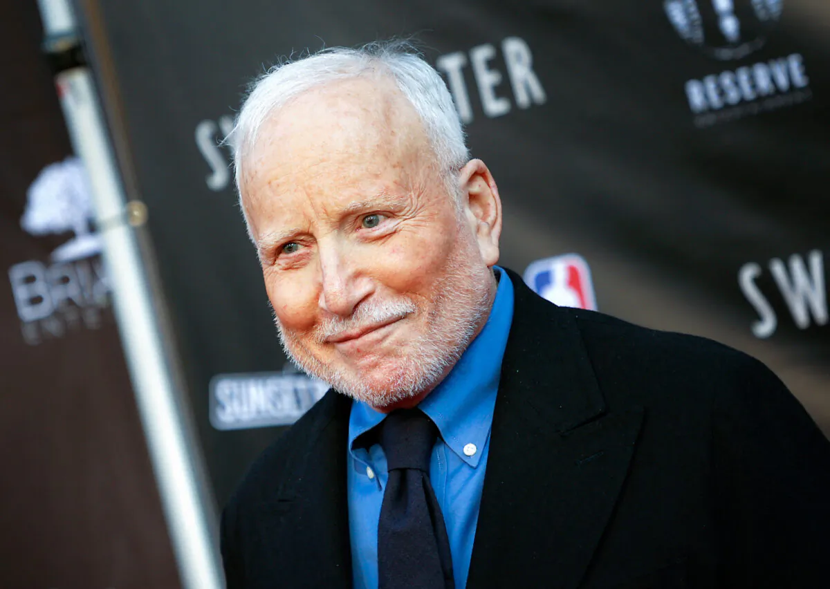 Actor Richard Dreyfuss arrives for the Los Angeles Premiere of "Sweetwater" in the Steven J. Ross Theater at the Warner Bros. Studio Lot in Burbank, Calif., on April 11, 2023. (Michael Tran/AFP via Getty Images)