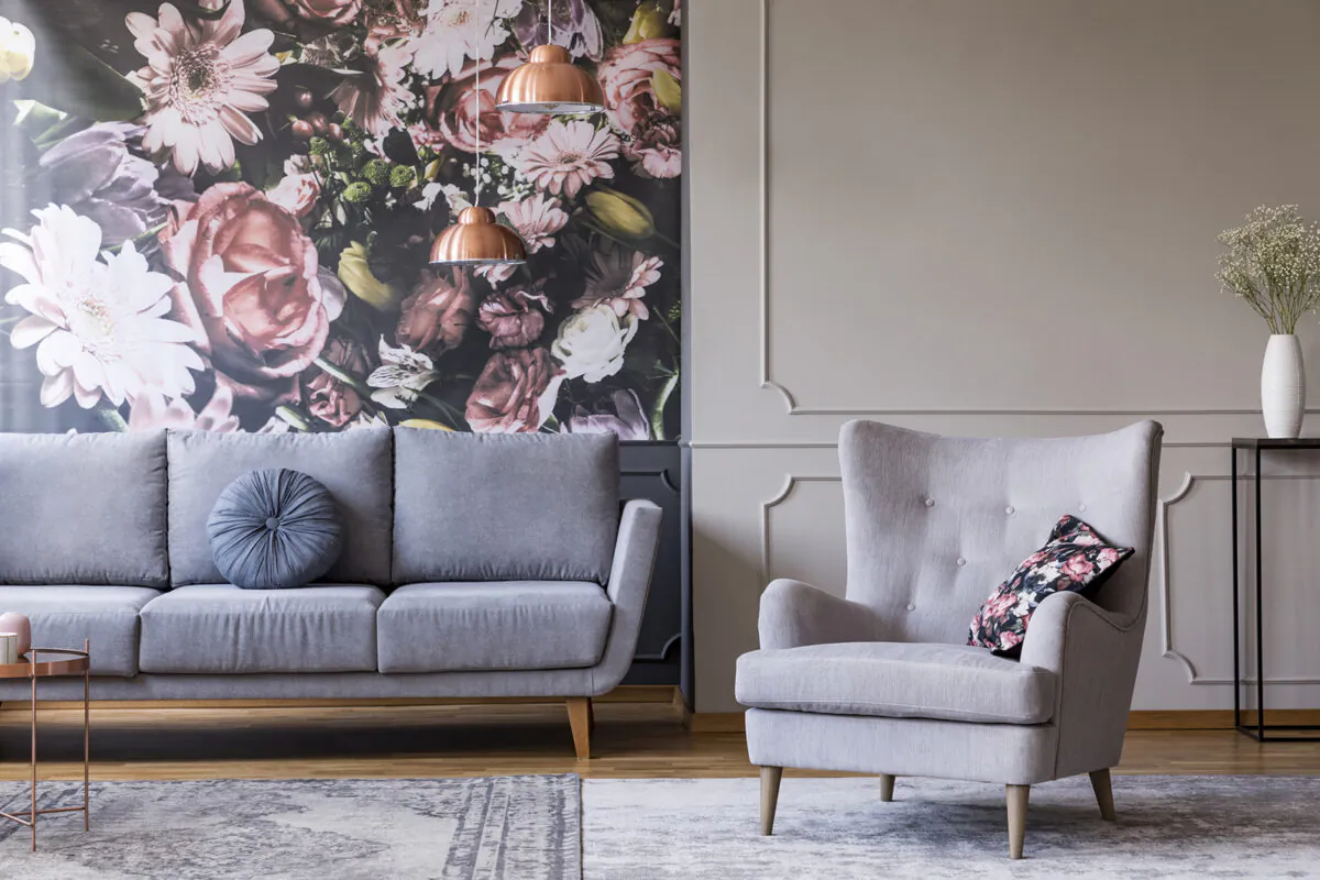 Whether an accent wall or a whole room, wallpaper is a way to add individuality into a space. Individuality and bold colors are both trending for 2023. (Dreamstime/TNS)