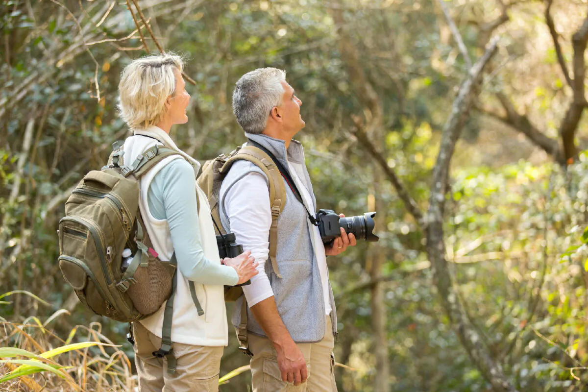 Birdwatching is a popular type of soft adventure. (Courtesy of Michael Zhang/Dreamstime.com)