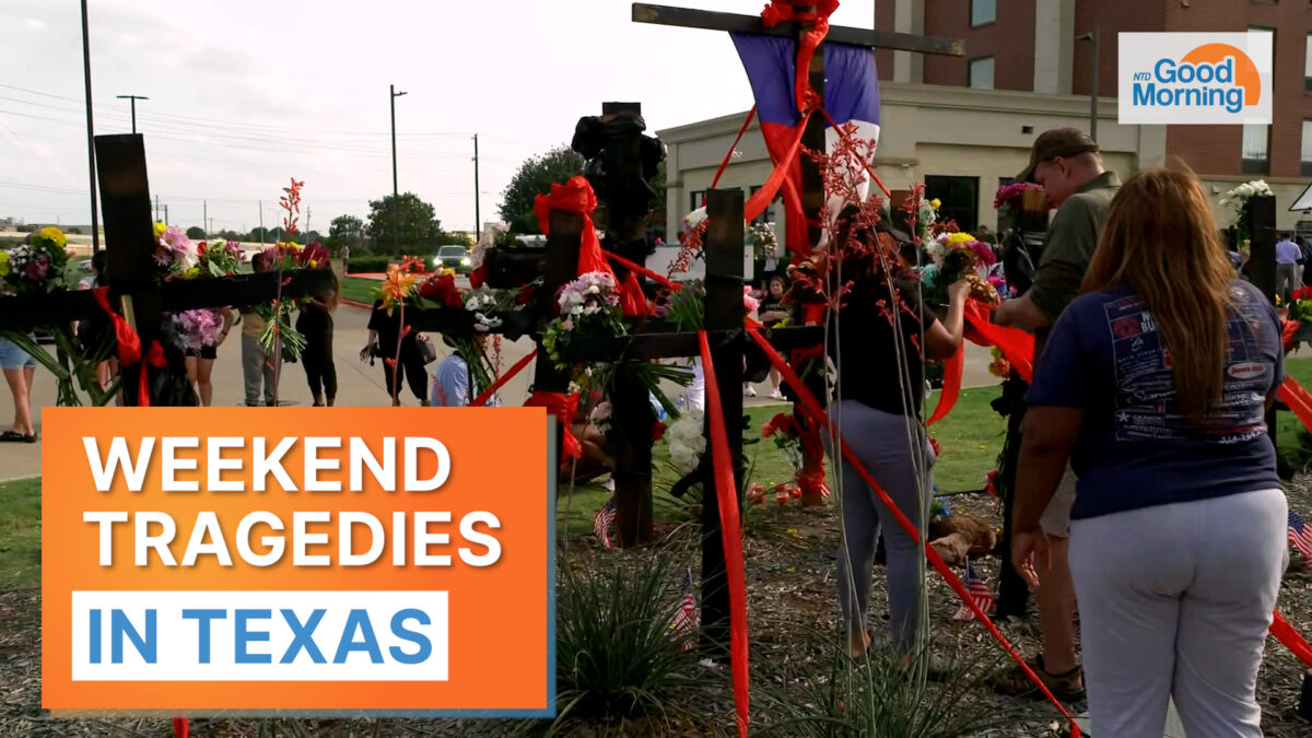 NextImg:NTD Good Morning (May 8): Tragedy in Texas, SUV Drives Into Crowd of People and Mall Shooting; Biden’s Plan for Title 42 End