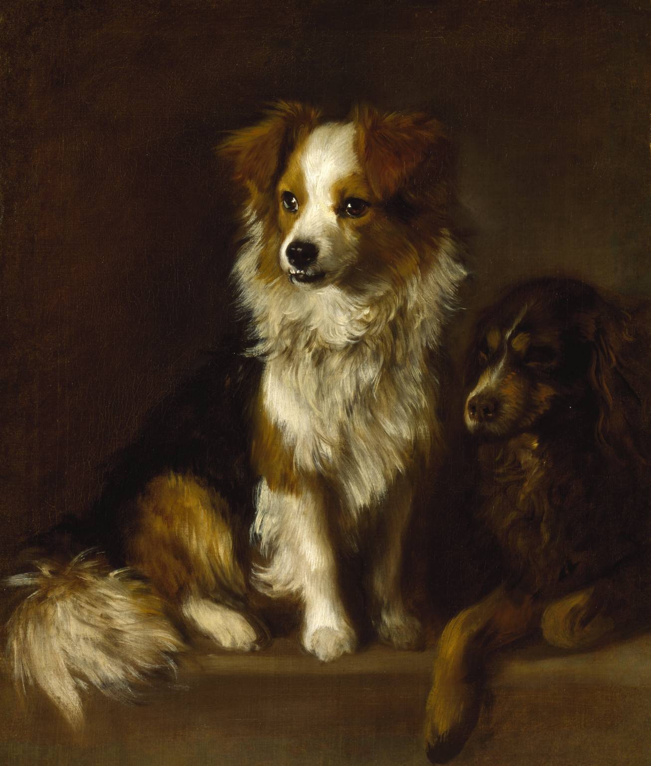 Tristram And Fox Circa 1775-85 By Thomas Gainsborough 
